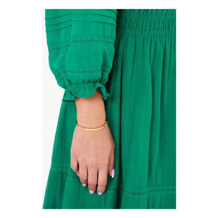 M.A.B.E. Robe Longue Loretta | Vert