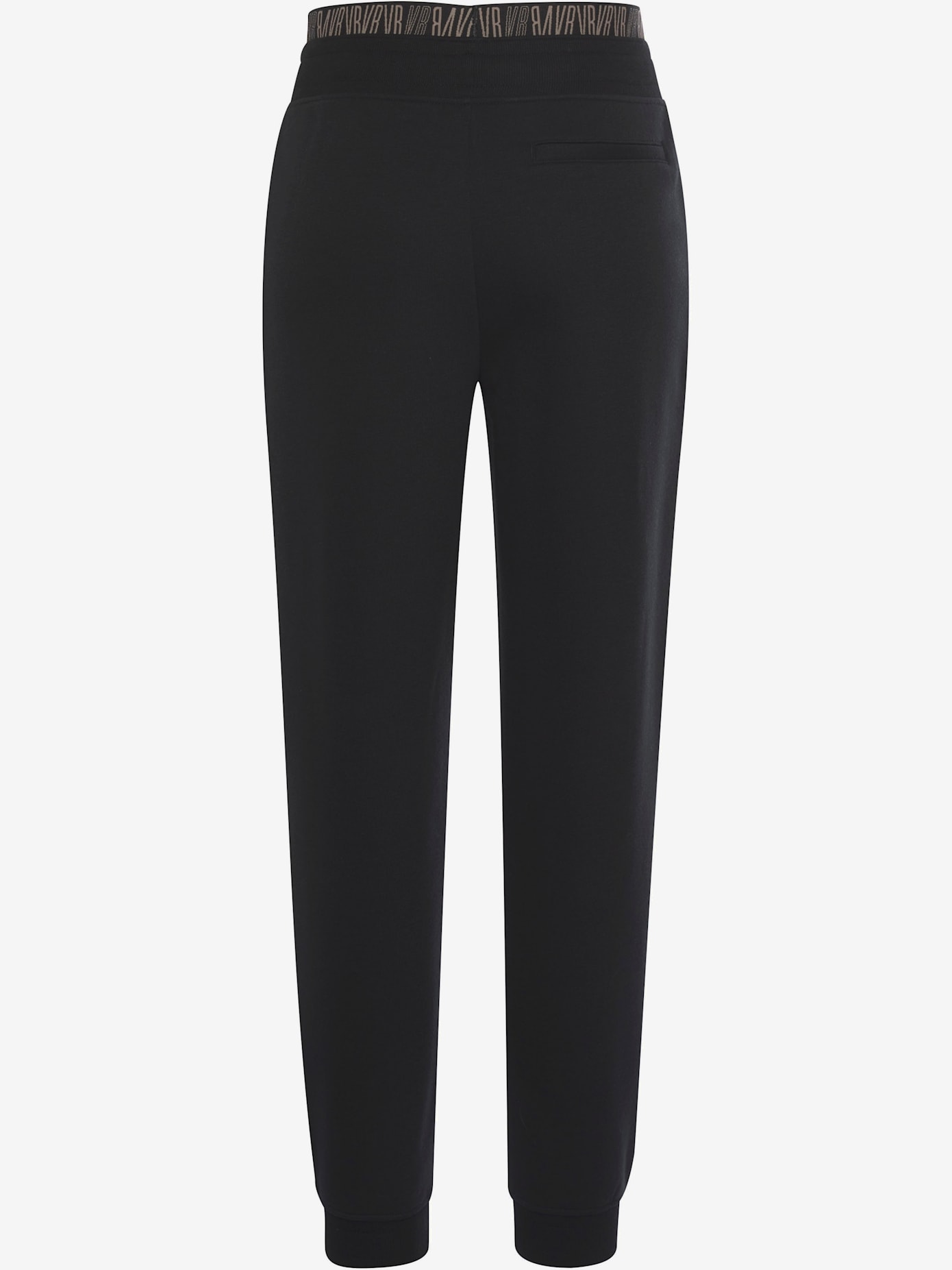 Pantalon molletonné empiècement imprimé à la ceinture