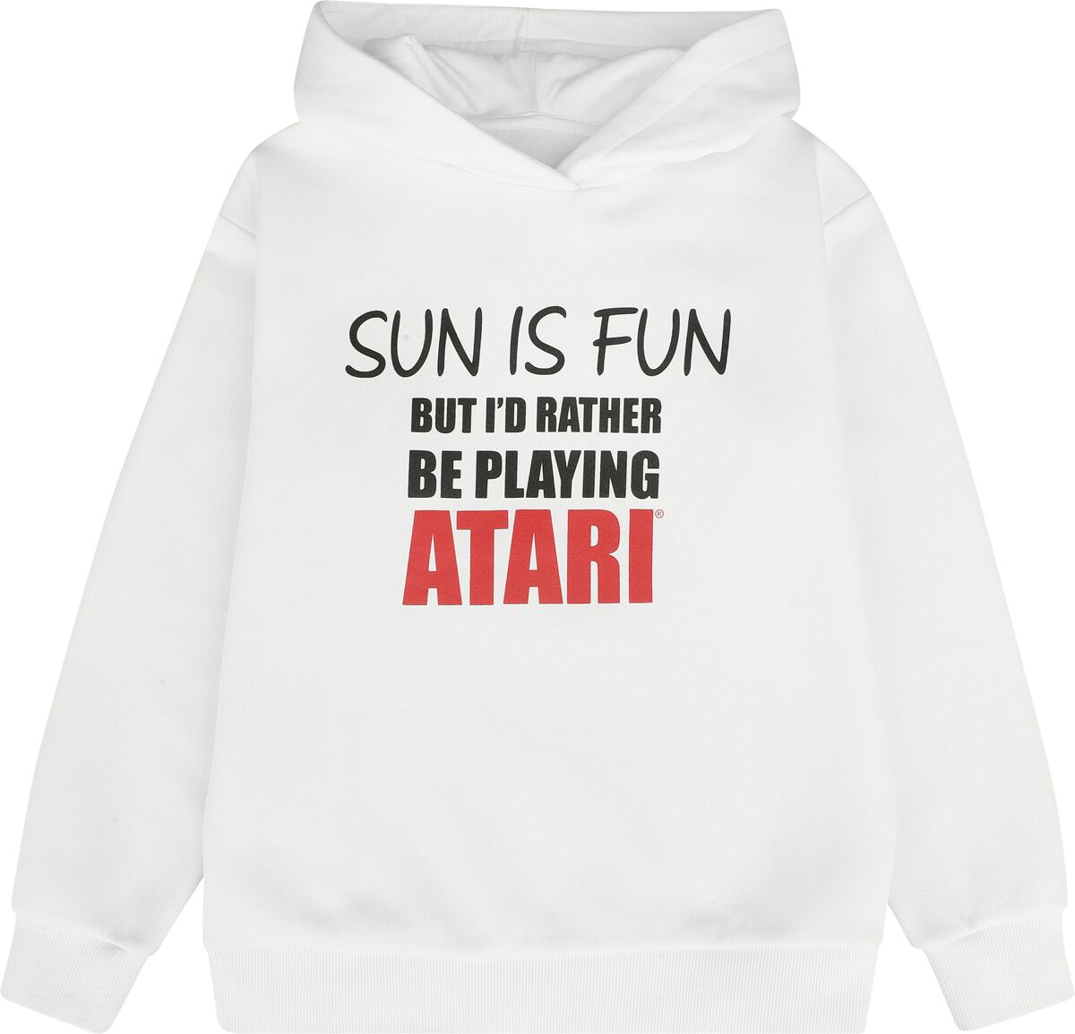 I would rather be playing Atari | Atari Sweat-Shirt à capuche