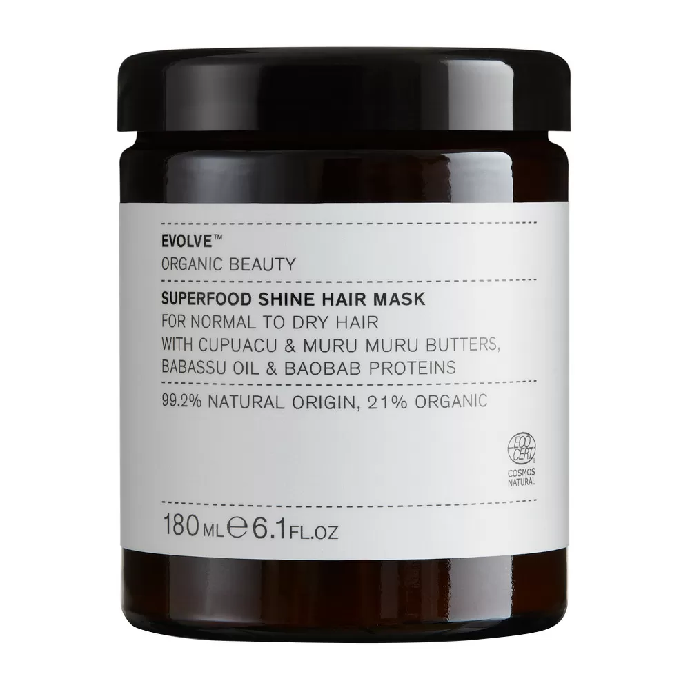 Evolve Superfood Shine Hair Mask - 180 ml.