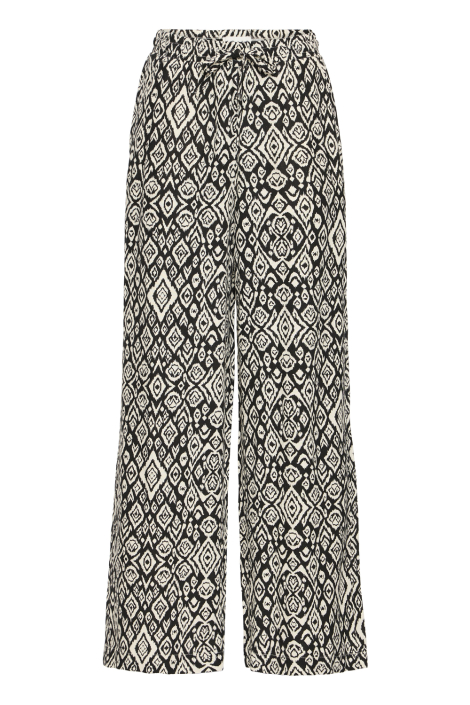 Ichi zwarte dames broek