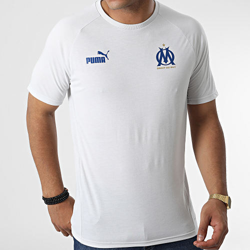 Tee Shirt OM Casuals 767298 Gris Clair Doré