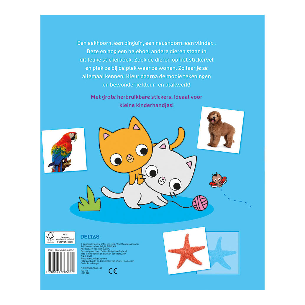 Mijn Dieren Stickerboek