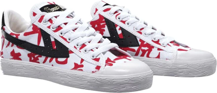 Warrior Shanghai wb-1 White-red-black