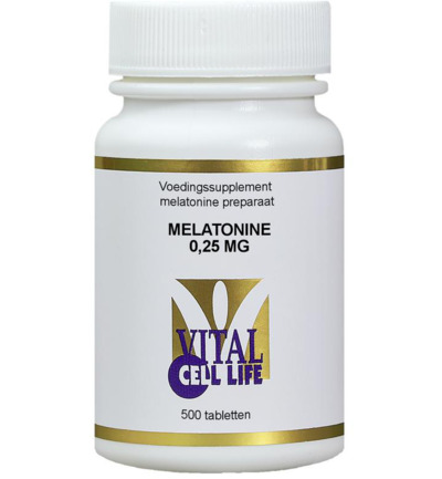 Vital Cell Life Melatonine 0.25 Mg (200 tabletten)