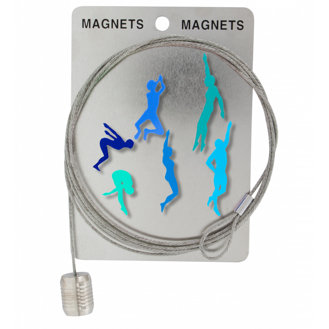 Câble porte photos et magnets - Magnetic Cable