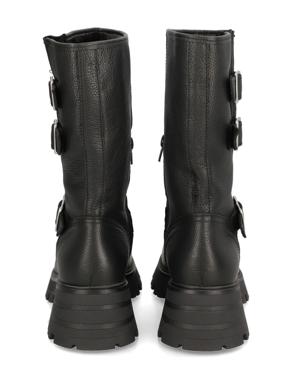 Glattleder Stiefel