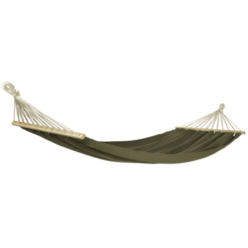 Hangmat polyester katoen outdoor 3 kleuren