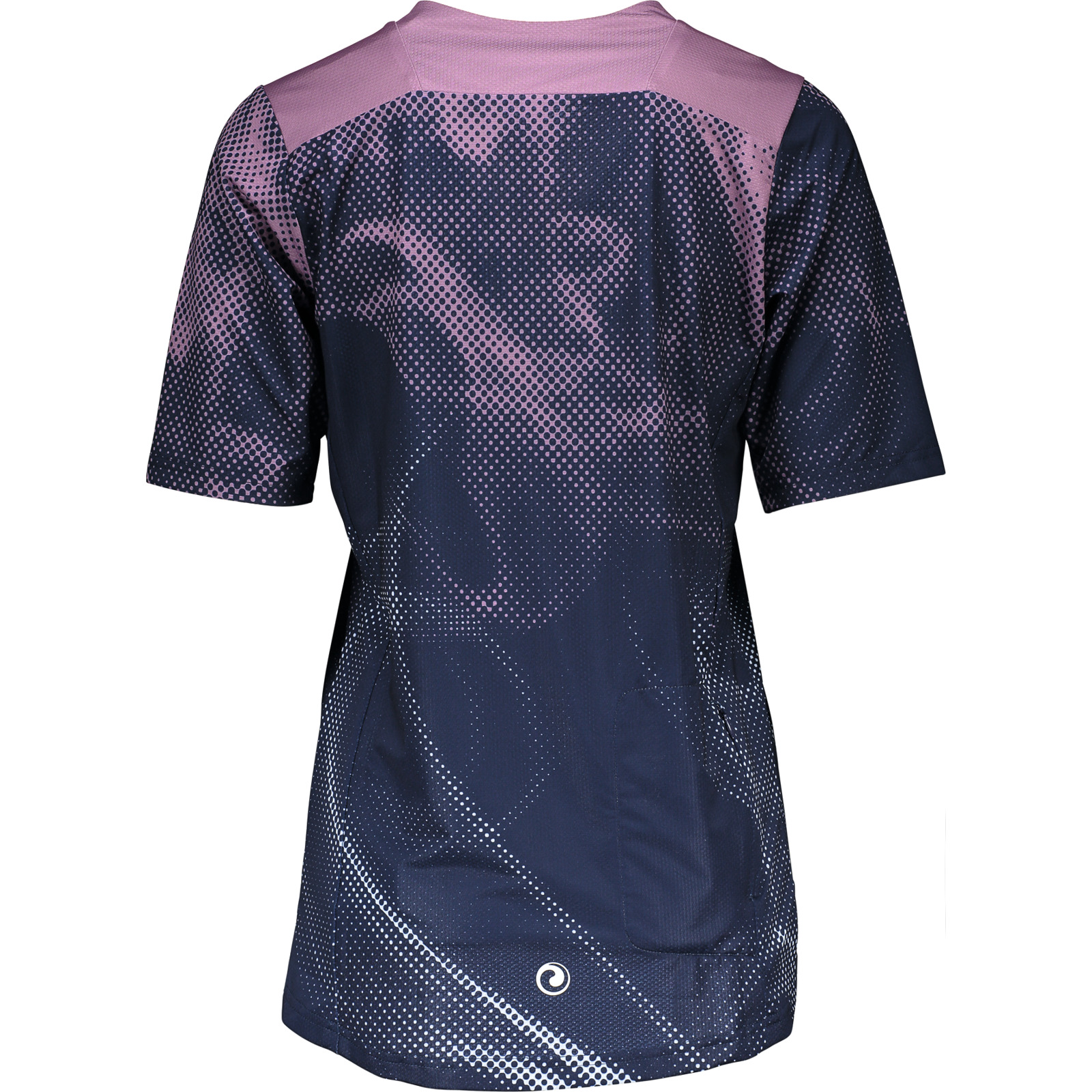 Sherpa Damen-Velotrikot Khaptad AOP M, navy