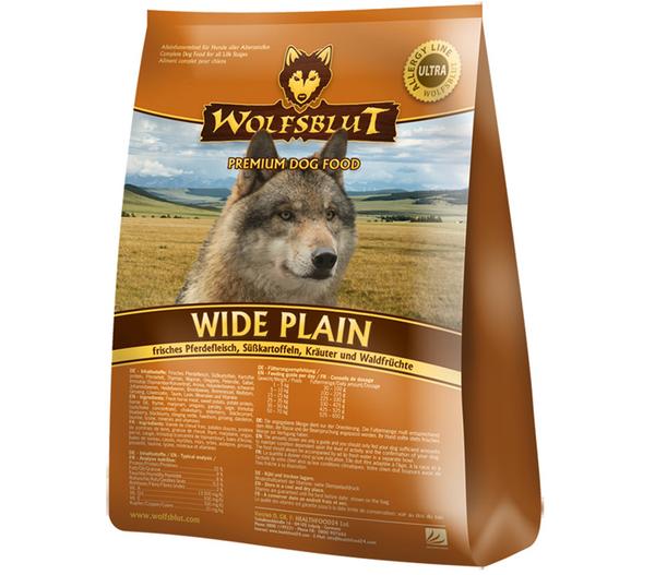 WOLFSBLUT Trockenfutter für Hunde Wide Plain,