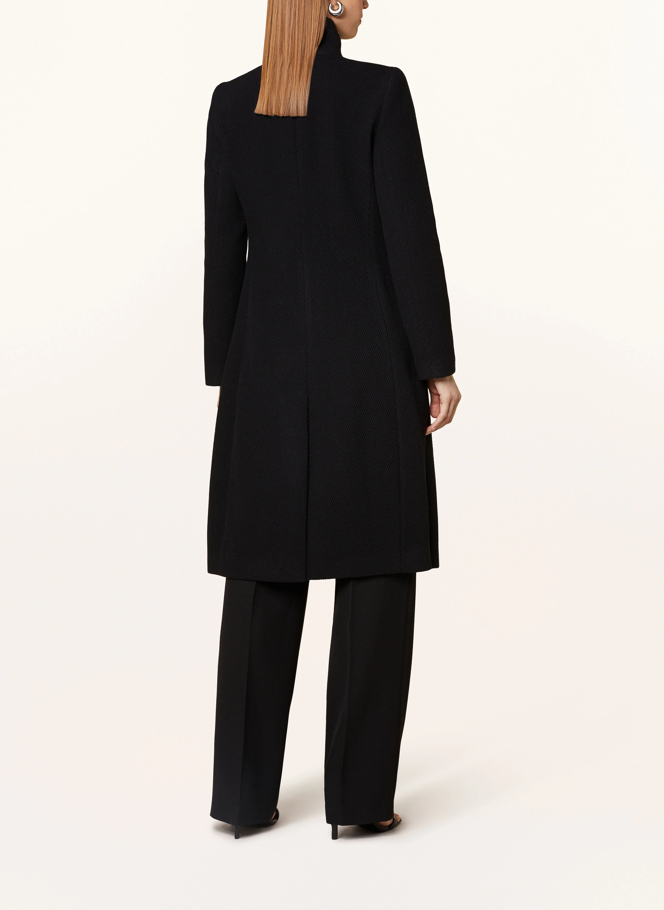 EMPORIO ARMANI Mantel mit abnehmbarem Kragen