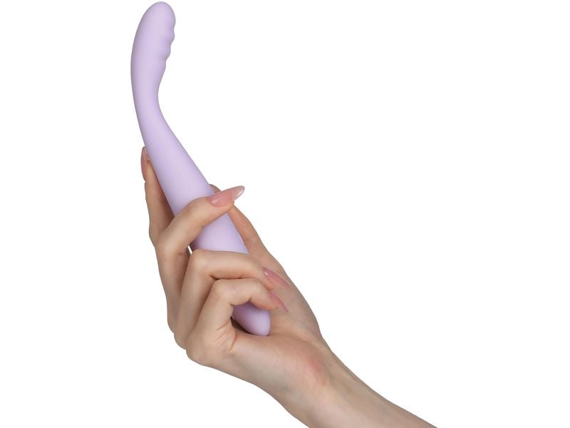 Svakom Vibrator Cici 2 Flexible GPunkt Lila Handlich schlanker Vibrator mit geriffeltem, flexiblem Vibro-Massagekopf
