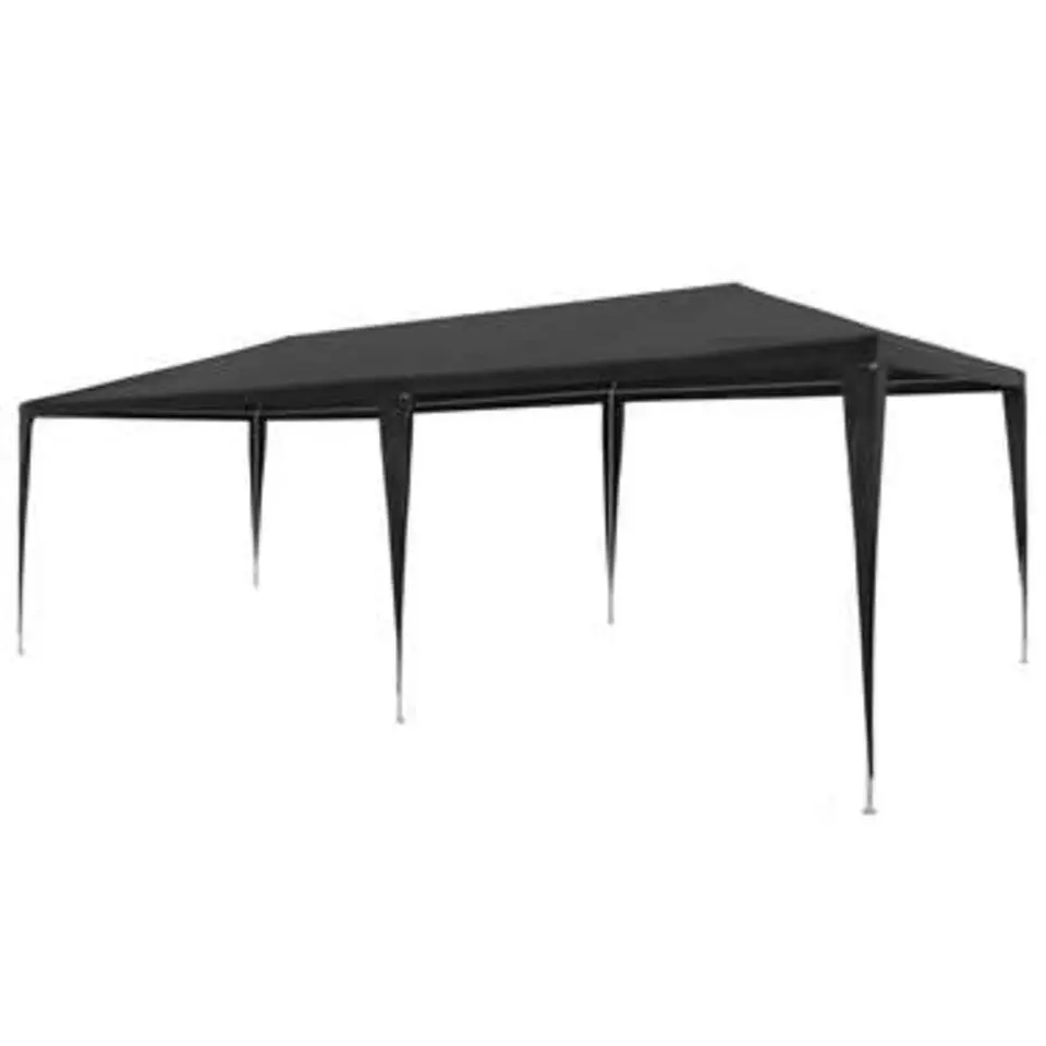 vidaXL - Partytent - Antraciet - Polyetheen