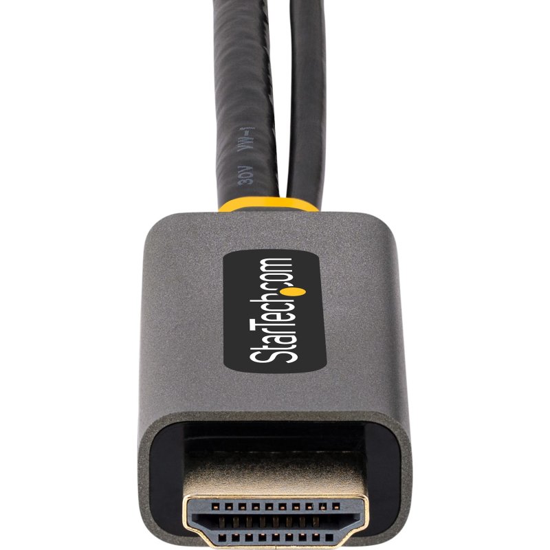 StarTech.com Adaptateur HDMI vers DisplayPort - Adaptateur HDMI vers DisplayPort de 30cm - Câble HDMI vers Displayport, Alimentation par Bus - Adaptateur HDMI 2.0 à DP 1.2, HDR - Convertisseur HDMI Displayport