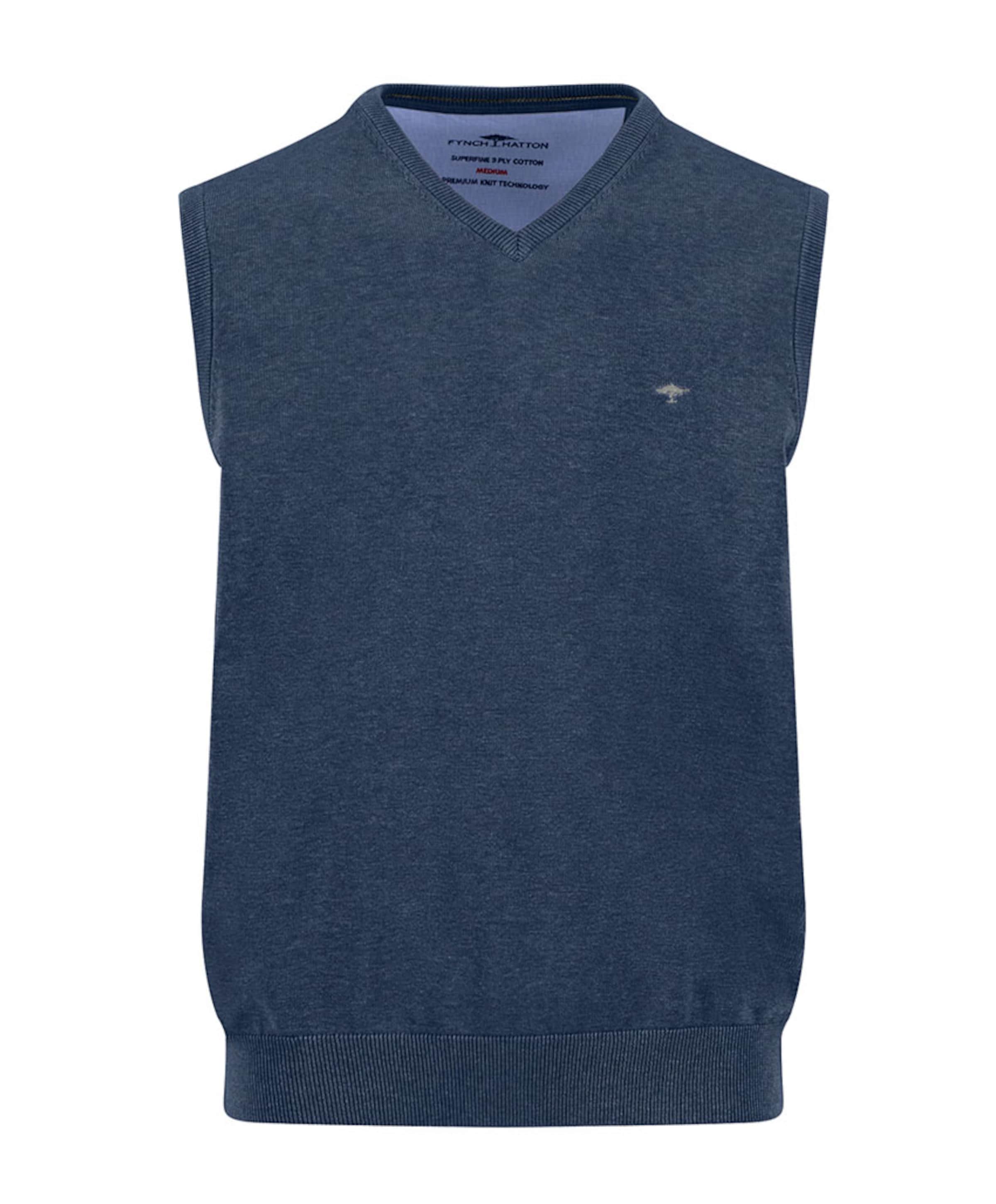 Fynch-Hatton Heren spencer blauw