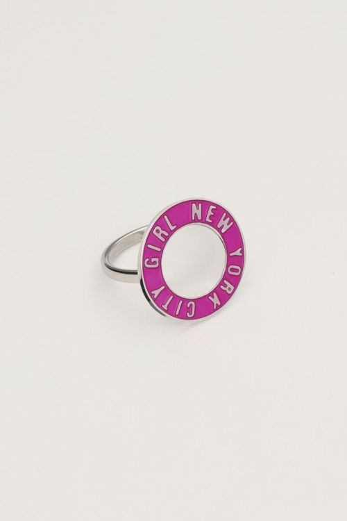 Ring met kleur 