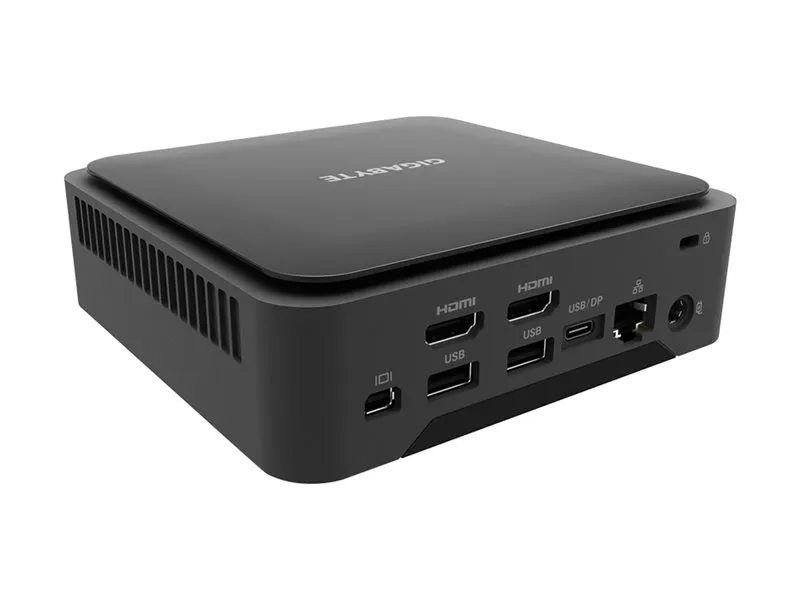 Gigabyte BRIX Extreme GB-BEi3H-1220 (rev. 1.0) - Barebone - mini PC 1 x Core i3 1220P / op til 4.4 GHz - RAM 0 GB - UHD Graphics - IEEE 802.11ax (Wi-Fi 6E), Bluetooth 5.2, Gigabit Ethernet, 2.5 Gigabit Ethernet