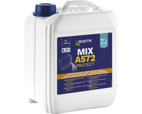 Bostik MIX A572 PROTECT Afdichtingsadditief voor beton en mortel 5 l