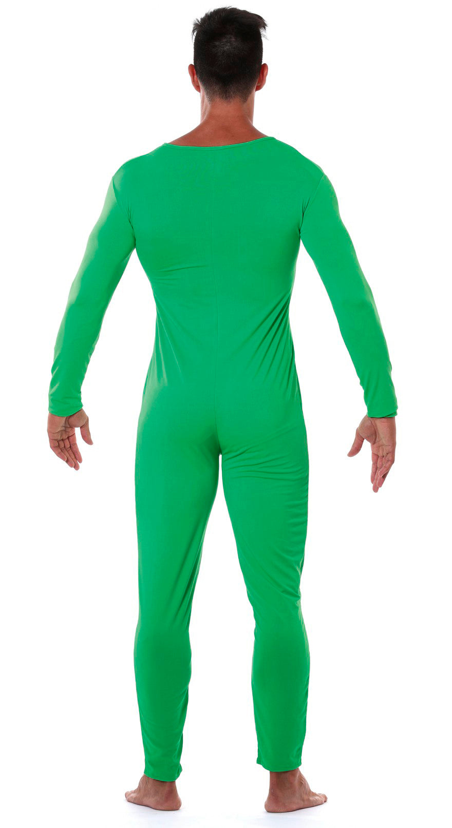 Second Skin Pak Kostuum Groen Heren