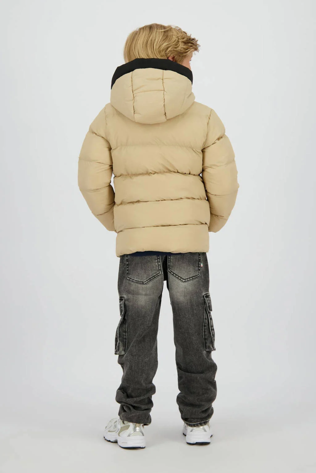 Vingino gewatteerde jas beige