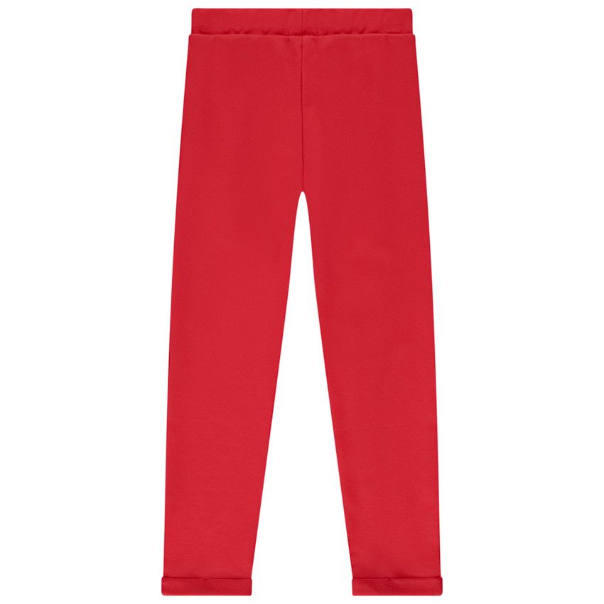 Jegging milano uni pour fille - Rouge