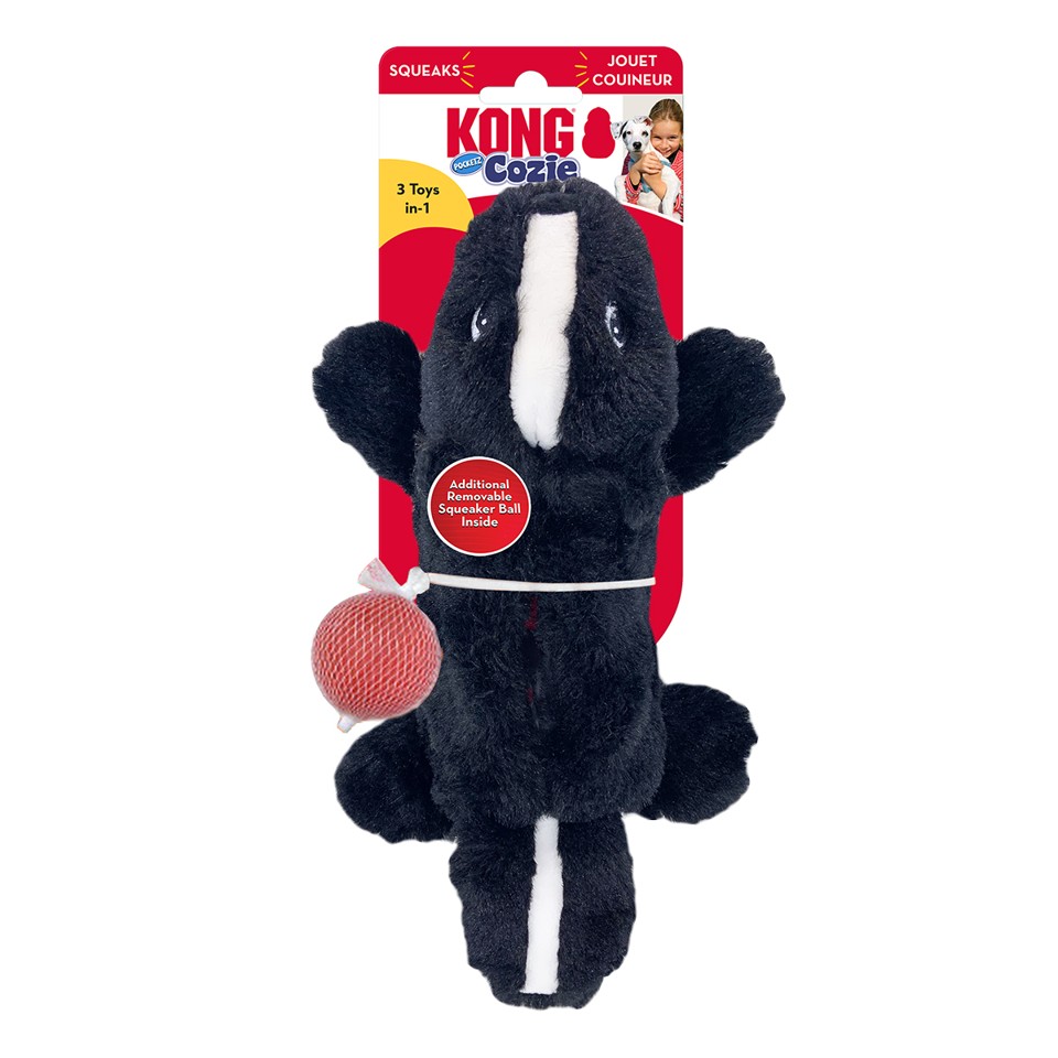 Kong - Cozie Pocketz Stinkdyr S 29 X 14 X 6cm