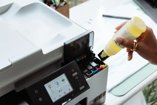 Canon MAXIFY GX2050 - Multifunktionsprinter - farve - blækprinter - kan genopfyldes - Legal (216 x 356 mm)/A4 (210 x 297 mm) (original) - A4/Legal (medie) - op til 15 ipm (udskriver) - 250 ark - 33.6 Kbps - USB 2.0, Wi-Fi(ac), LAN