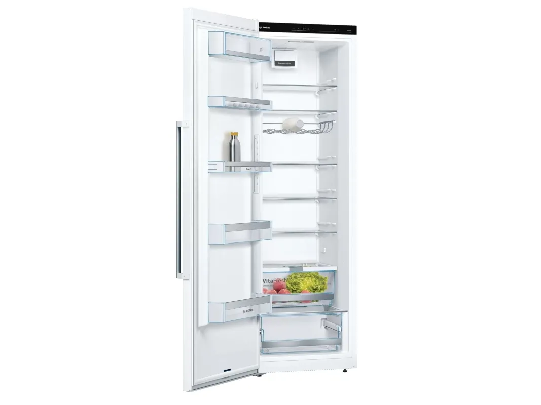 Bosch KSV36AWEP Serie | 6, fritstående køleskab, 186 x 60 cm, hvid