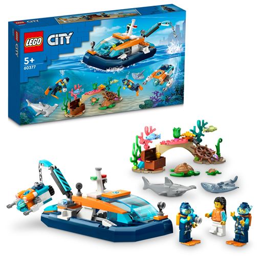LEGO City Forsknings-Dykkerfartøj - 60377