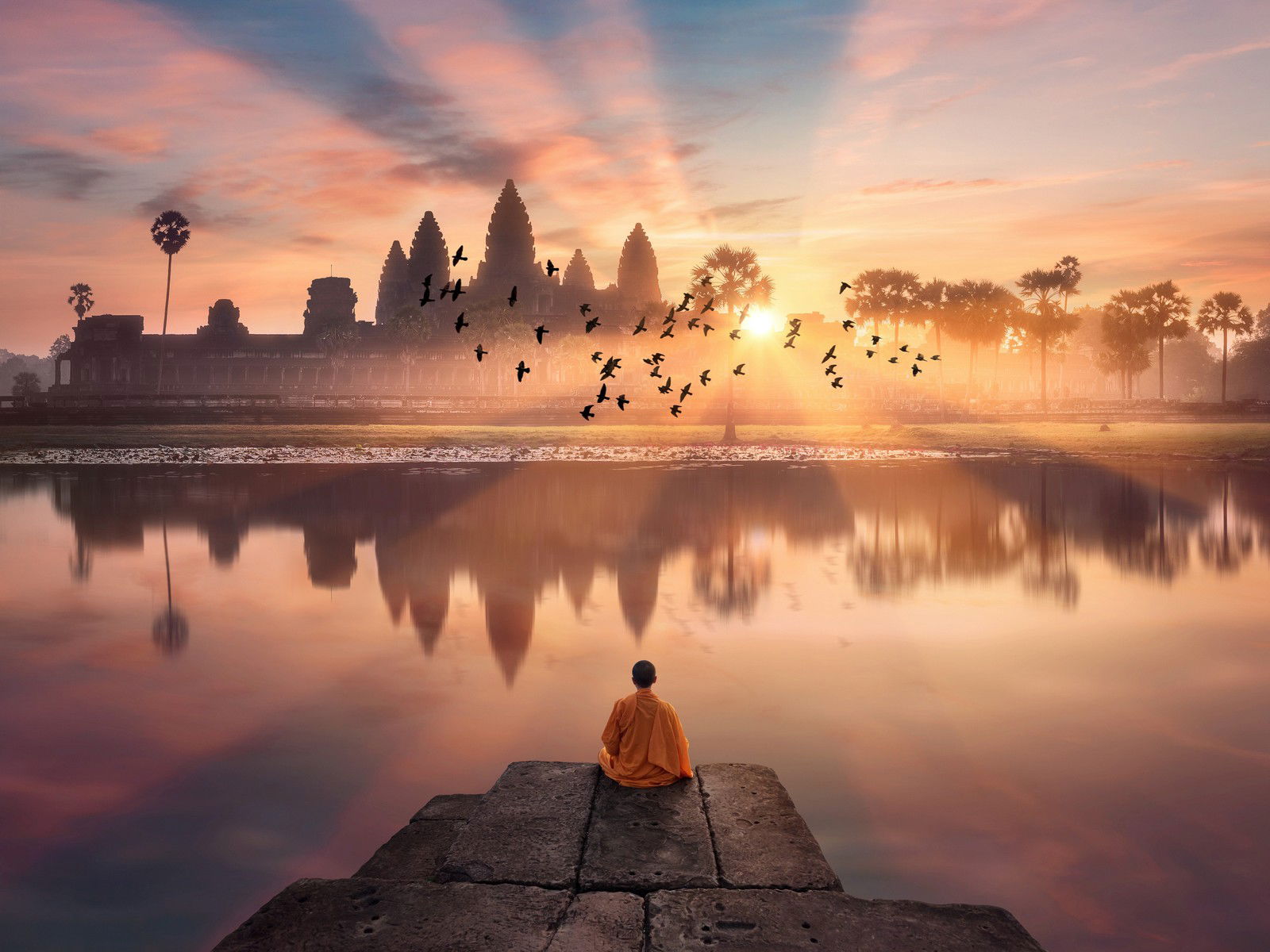 Angkor Wat by Robert Jahns - Open Edition.