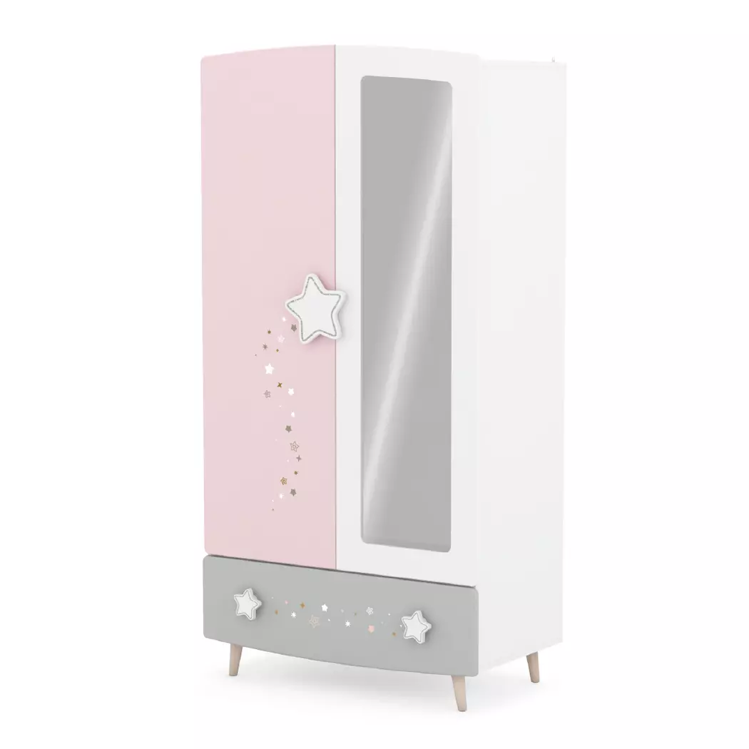 Kleiderschrank Stella 95 x 187 cm