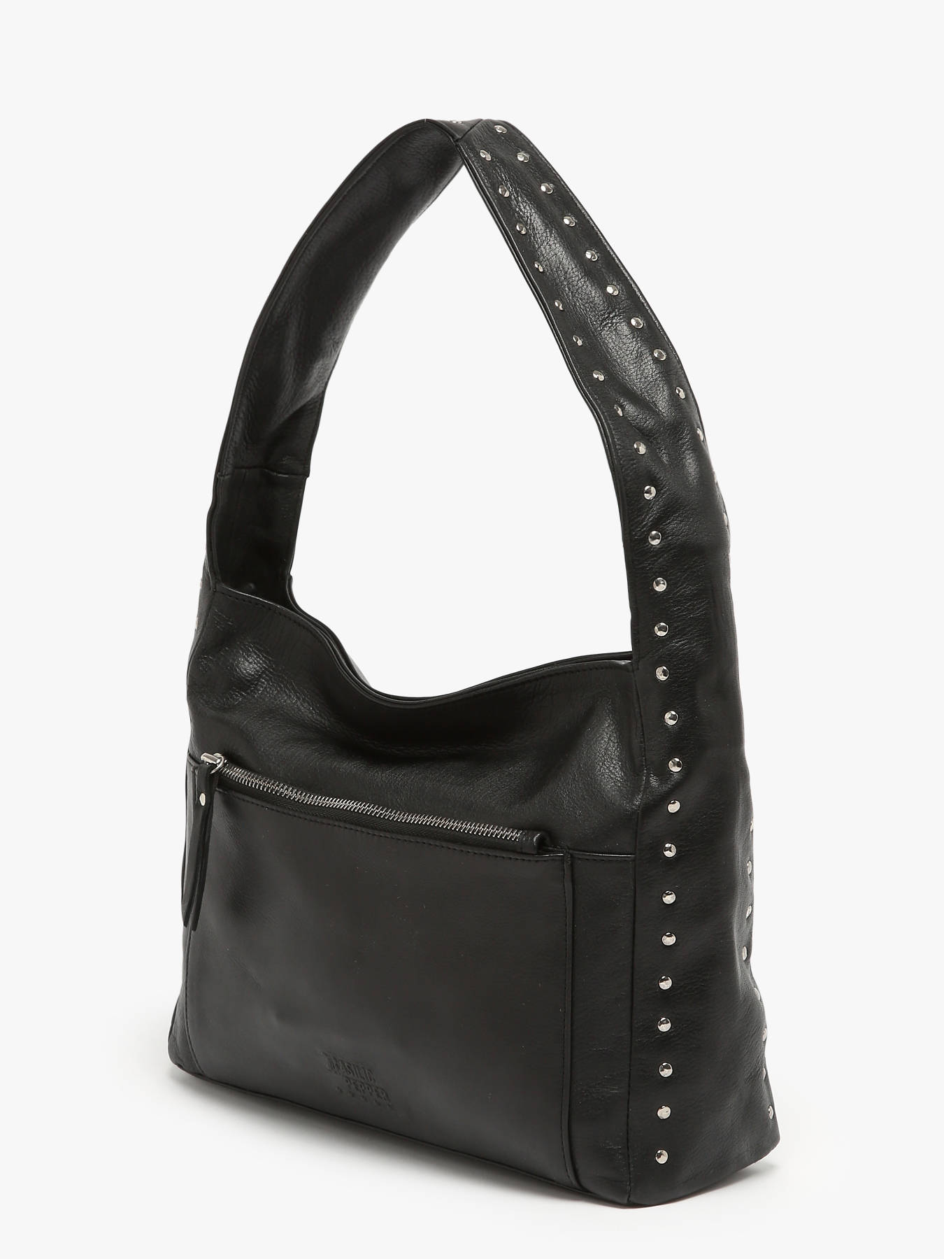 sac port paule Glam cuir BASILIC PEPPER