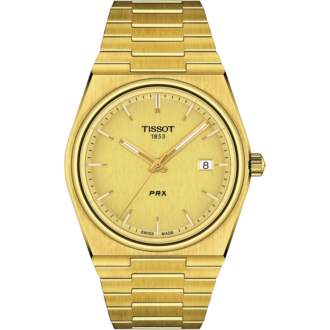 Tissot PRX 40 205 Quartz Goldig