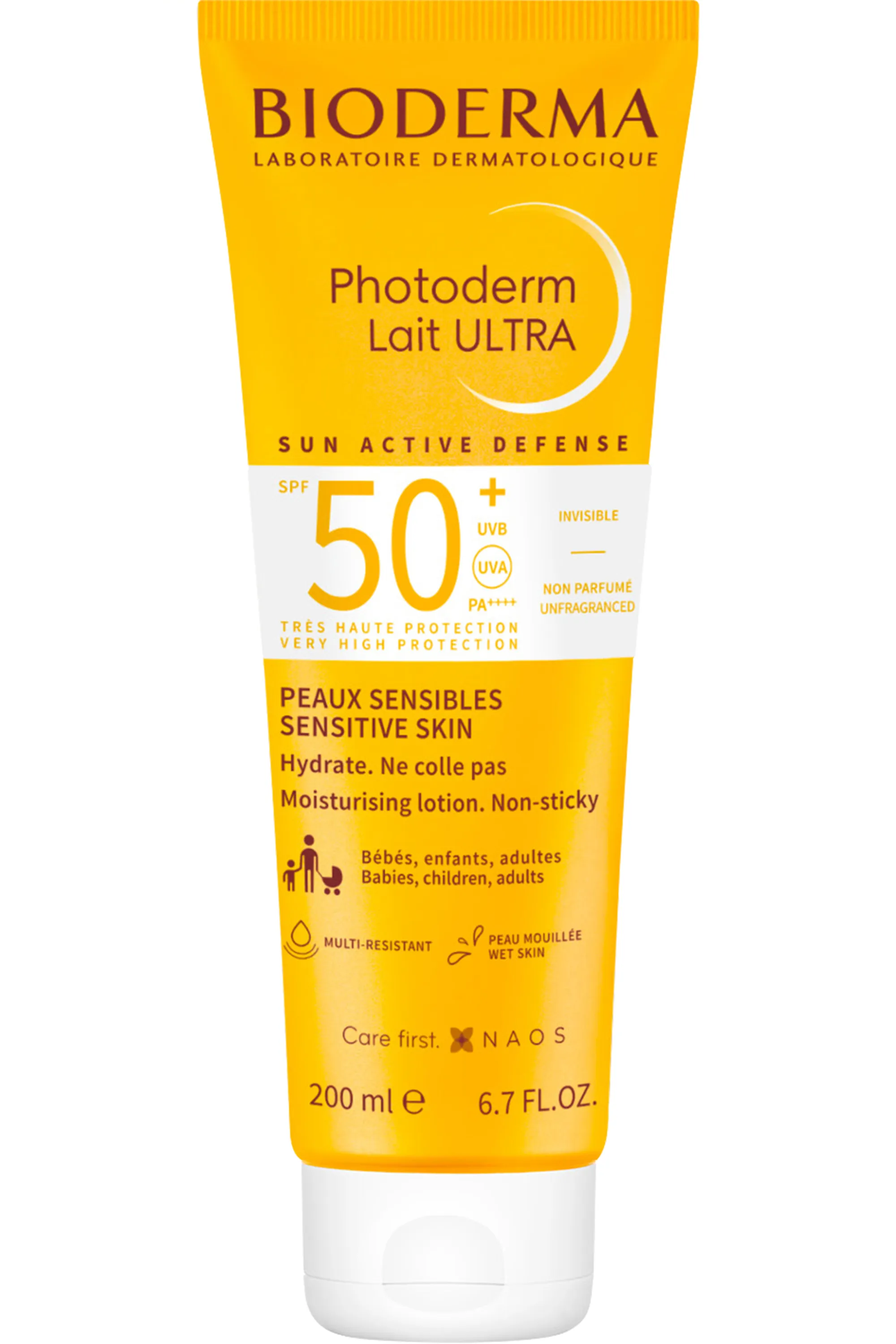 Bioderma Lait solaire Photoderm Ultra SPF50+-200 ml
