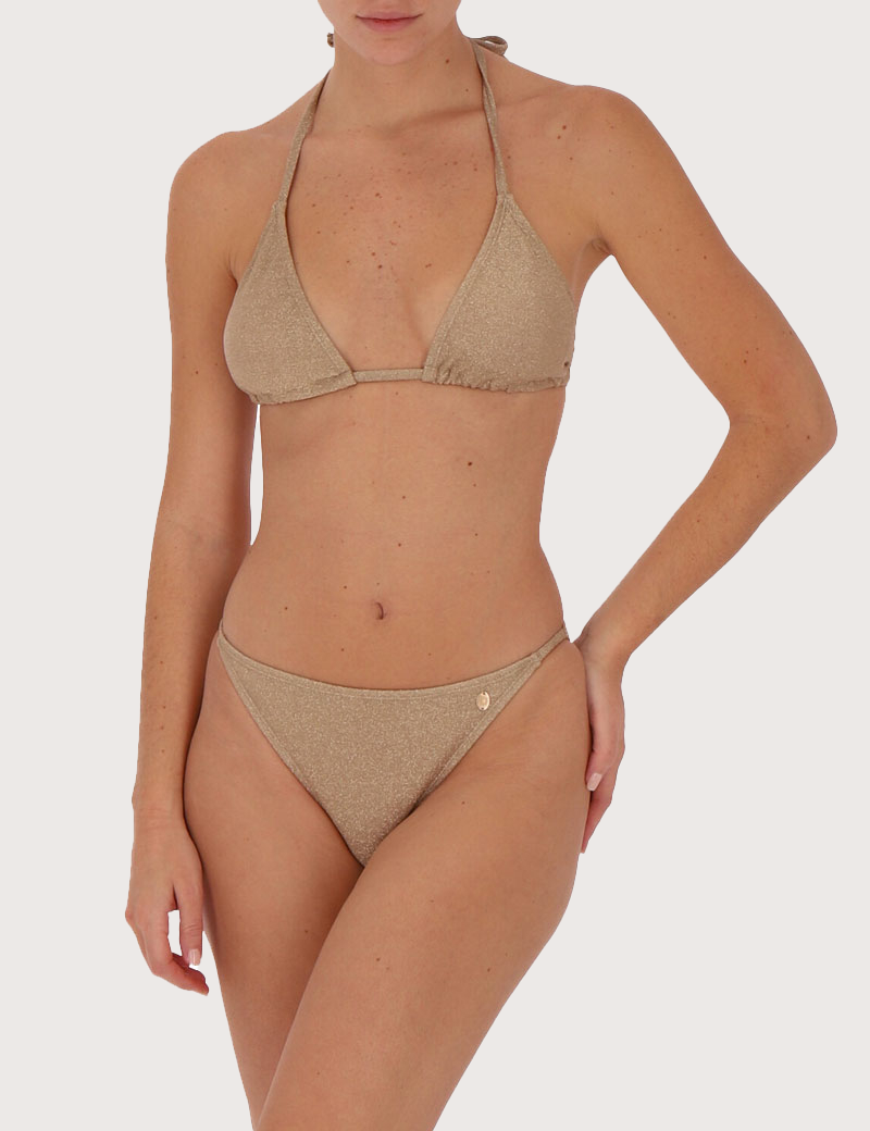 LES TROPEZIENNES PAR M.BELARBI MAILLOT DE BAIN DEUX PIÈCES KERI OR