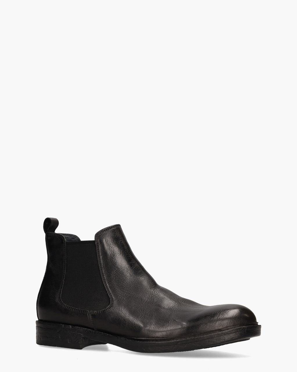 Daniel Kenneth Santino Zwart Heren Chelseaboots