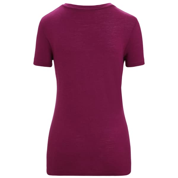 T-shirt randonnée ICEBREAKER W TECH LITE II SS TEE GO BERRY