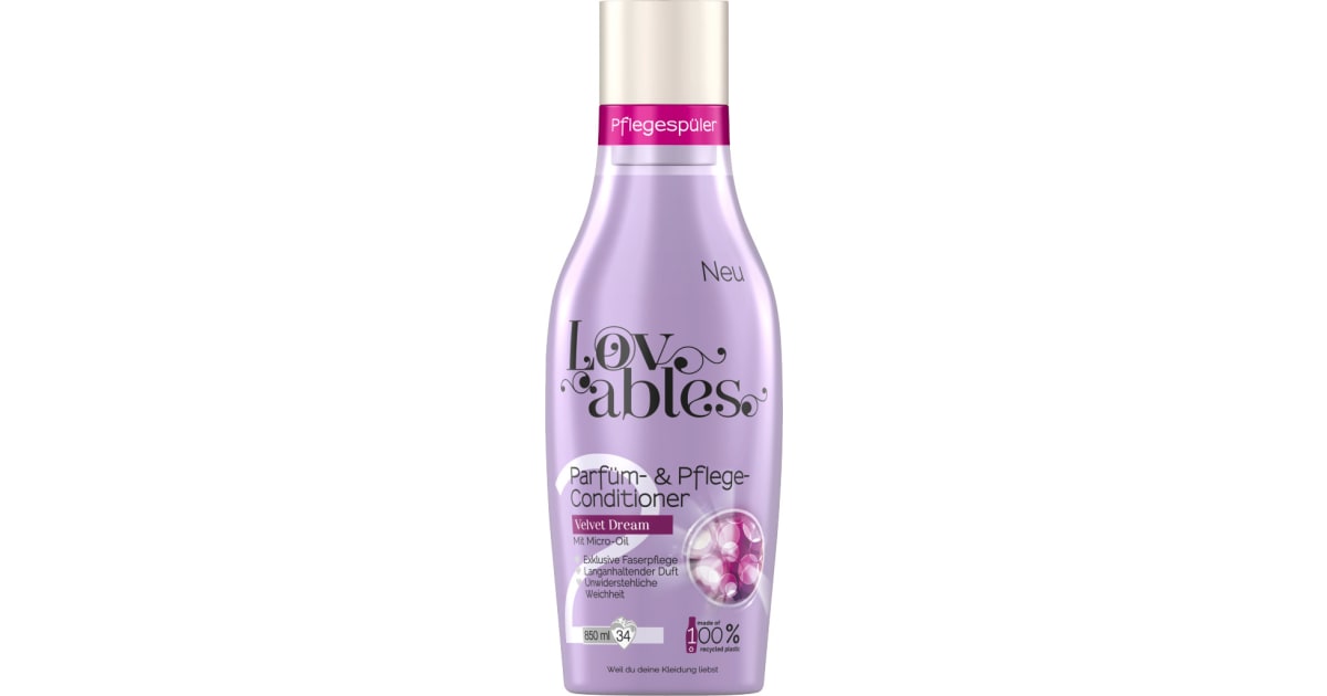 Fewa Lovables Conditioner Velvet Dream 34 Waschgänge