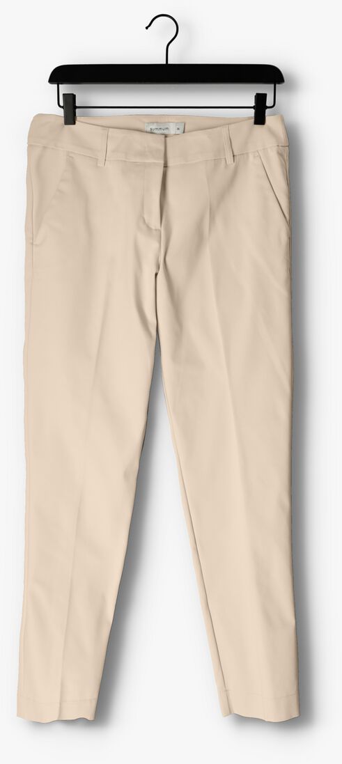 SUMMUM gebroken wit summum pantalon trousers classic stretch (4s100)