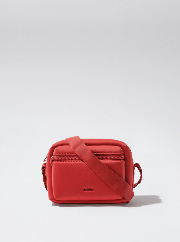 Bolsa de ombro em neoprene - Coral