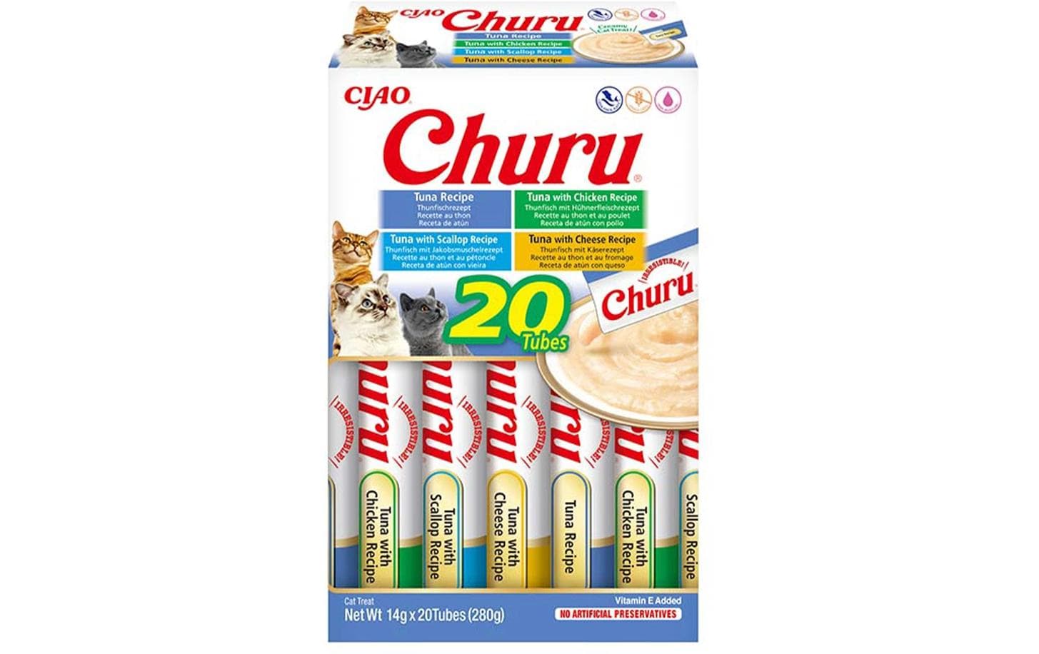 Megapack Thunfisch 20 x 14 gSchmackhafte Belohnung für Katzen