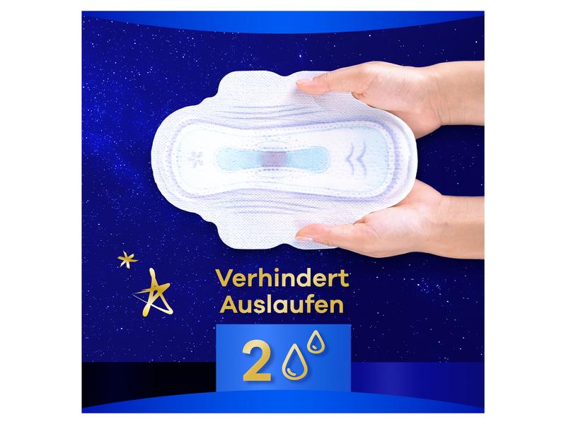 Always Binde mit Flügeln Ultra Secure Night Extra 64 Stück Hochwertige Binden mit saugfähigem Kern