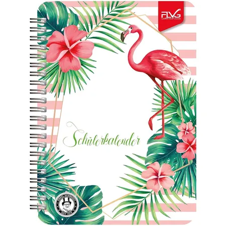 FLVG 13 A4 Schnellhefter aus Kunstoff,PVC-frei und Plus 1 FLVG Schulplaner