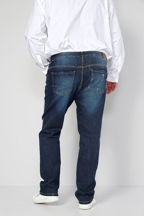 Boston Park Jeans, Bauchfit, 5-Pocket, leicht destroyed, bis 41