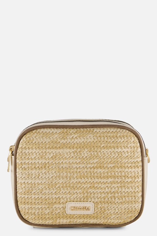 Charm Endlebury Schoudertas beige Nylon
