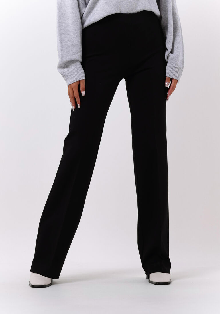 DRYKORN zwarte drykorn flared broek alive 136105