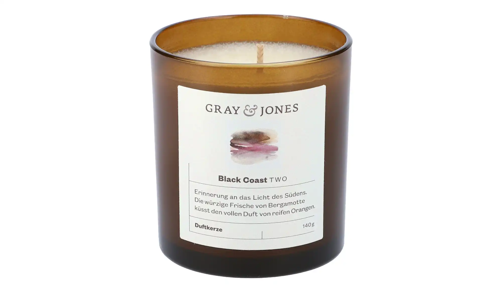 Gray & Jones Duftkerze Black Coast TWO