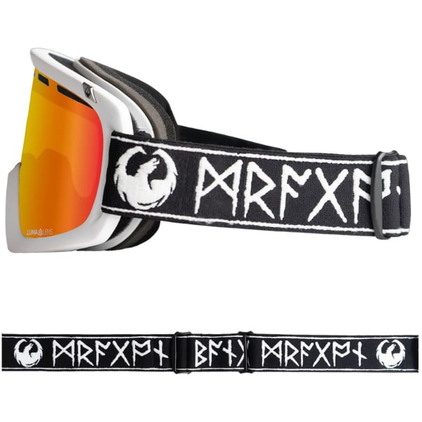Masque de ski DRAGON D1 OTG MIKKEL24/LLREDION+CLEAR