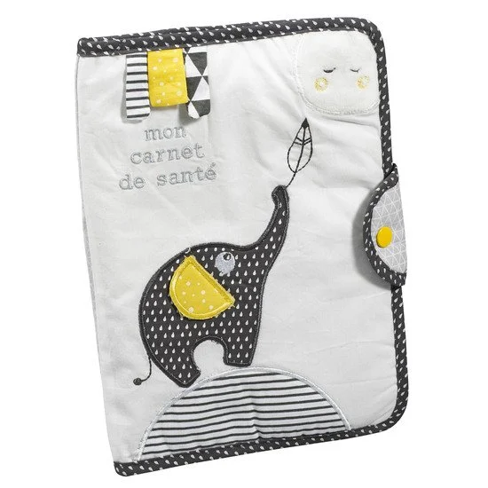 Babyfan protège carnet de santé   Blanc        de               Sauthon Baby Déco