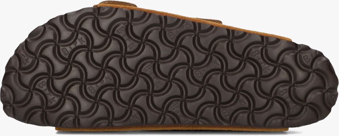 cognac birkenstock slippers arizona sue